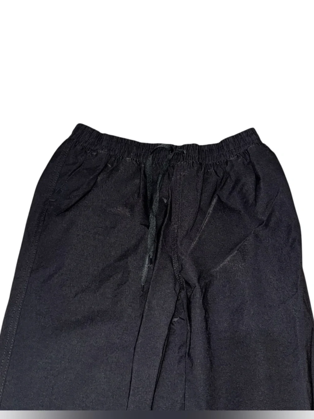 Hurley Boy's Size 14-16 Joggers Track Pants Black Elastic Waistband Nylon
